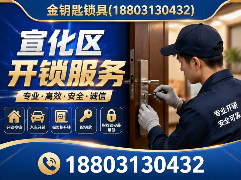 万全区配钥匙展示图